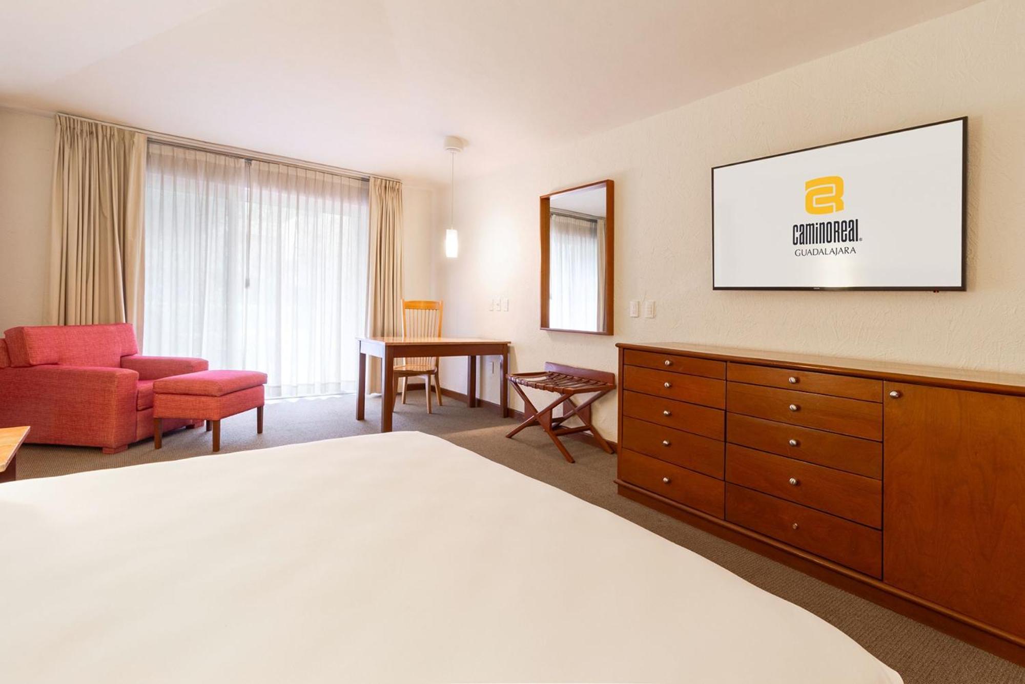 Hotel Camino Real Guadalajara Zapopan Exteriér fotografie A room at the hotel